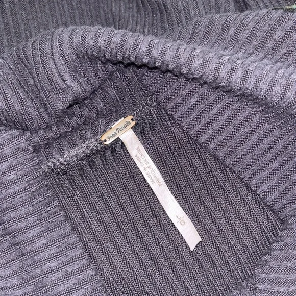 FREE PEOPLE PRISM SWIT FAIR ISLE COWL NECK SWEATER - Picture 7 of 9